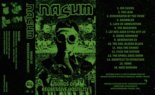 Nasum : Songs of Regressive Hostility